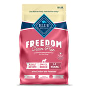 Blue Buffalo Freedom Small Breed Grain-Free Chicken Recipe Adult Dry Dog Food