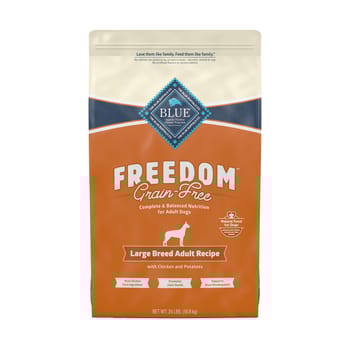 Blue Buffalo Freedom Large Breed Grain-Free Chicken Recipe Adult Dry Dog Food 24 lb Bag-product-tile