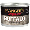 Evangers Grain Free Buffalo Canned Dog and Cat Food 6-oz, case of 24