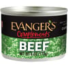Evangers Grain Free Beef Canned Dog and Cat Food 6-oz, case of 24