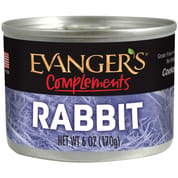 Evangers Grain Free Rabbit Canned Dog and Cat Food