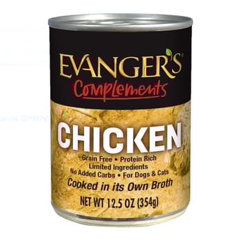 Evangers Heritage Classic Cooked Chicken Canned Dog Food 12.5-oz, Case of 12-product-tile