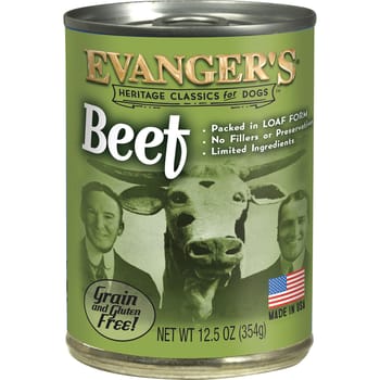 Evangers Heritage Classics Grain Free Beef Canned Dog Food 12.5 oz, Case of 12-product-tile