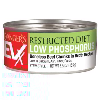 EVX Restricted Diet Low Phosphorus Boneless Beef for Cats 5.5 oz / 24-product-tile