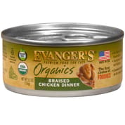 Evanger's Organics Braised Chicken Dinner Canned Cat Food