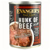 Evangers Hand Packed Hunk of Beef Canned Dog Food 12 oz, Case of 12