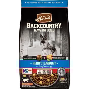 Merrick Backcountry Grain Free Hero's Banquet Dry Dog Food 20-lb-product-tile