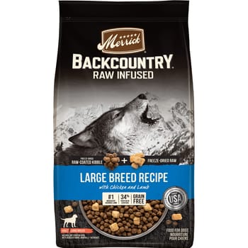 Merrick Backcountry Raw Infused Grain Free Large Breed Dry Dog Food 20-lb-product-tile