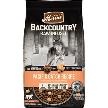 Merrick Backcountry Raw Infused Grain Free Pacific Catch Dry Dog Food 20-lb-product-tile