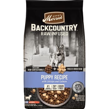 Merrick Backcountry Raw Infused Grain Free Puppy Dry Dog Food 10-lb-product-tile