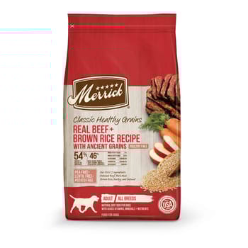 Merrick Classic Beef & Brown Rice with Ancient Grains Dry Dog Food 12-lb-product-tile