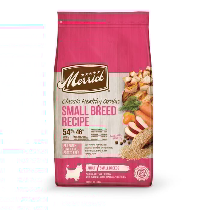 Merrick Classic Healthy Grains Small Breed Dry Dog Food 12-lb product detail number 1.0