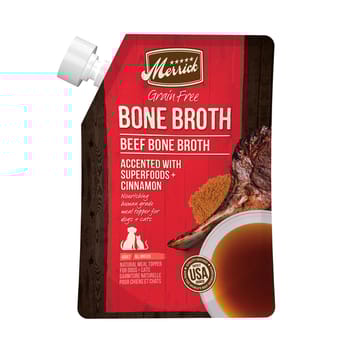 Merrick Grain Free Beef Bone Broth Wet Dog Food Topper 16-oz-product-tile