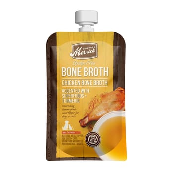 Merrick Grain Free Chicken Bone Broth Wet Dog Food Topper 7-oz-product-tile