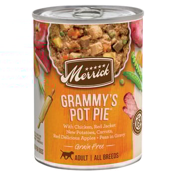 Merrick Grain Free Grammy's Pot Pie Canned Dog Food 12.7-oz, Case of 12-product-tile