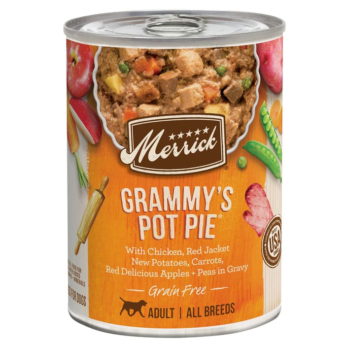 Merrick Grain Free Grammy's Pot Pie Canned Dog Food 12.7-oz, Case of 12 product detail number 1.0