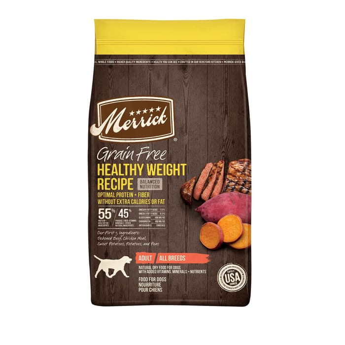 Merrick Grain Free Healthy Weight Recipe Dry Dog Food 22-lb product detail number 1.0