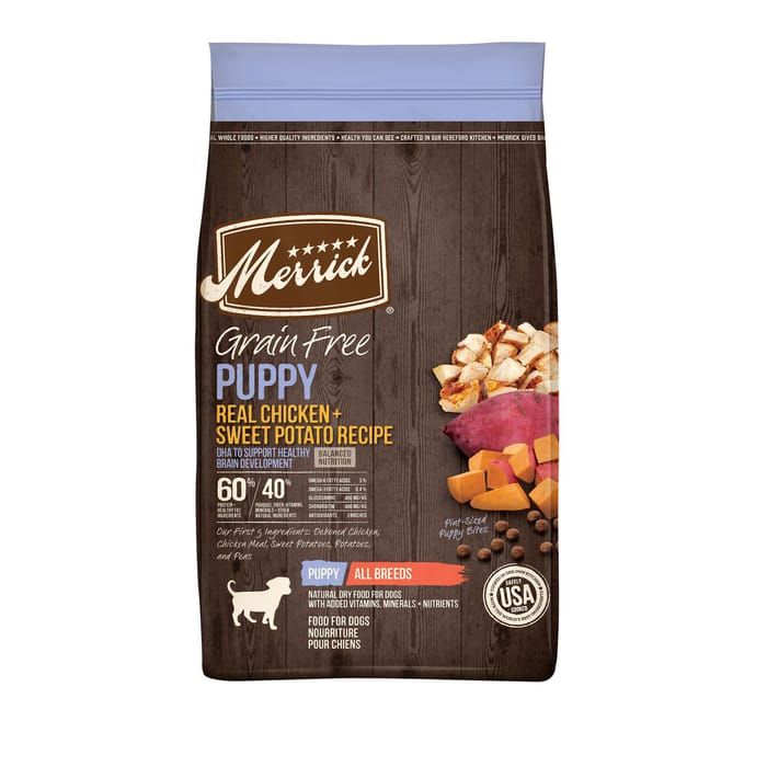 Merrick Grain Free Puppy Chicken Dry Dog Food 4-lb product detail number 1.0
