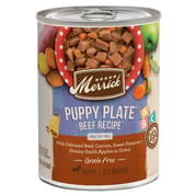 Merrick Grain Free Puppy Plate Beef Canned Puppy Food