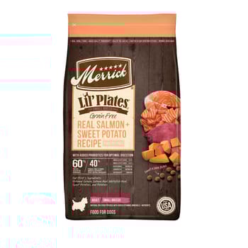 Merrick Lil' Plates Small Breed Grain Free Real Salmon & Sweet Potato Dry Dog Food 4-lb-product-tile
