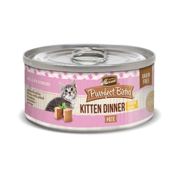 Merrick Purrfect Bistro Grain Free Kitten Dinner Canned Cat Food 3-oz, case of 24-product-tile