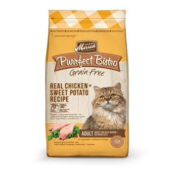 Merrick Purrfect Bistro Grain Free Real Chicken & Sweet Potato Dry Cat Food 4-lb-product-tile