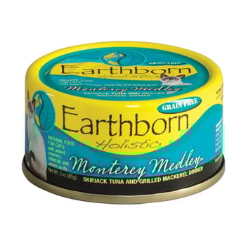 Earthborn Holistic Monterey Medley Grain Free Wet Cat Food 3 oz Cans - Case of 24-product-tile