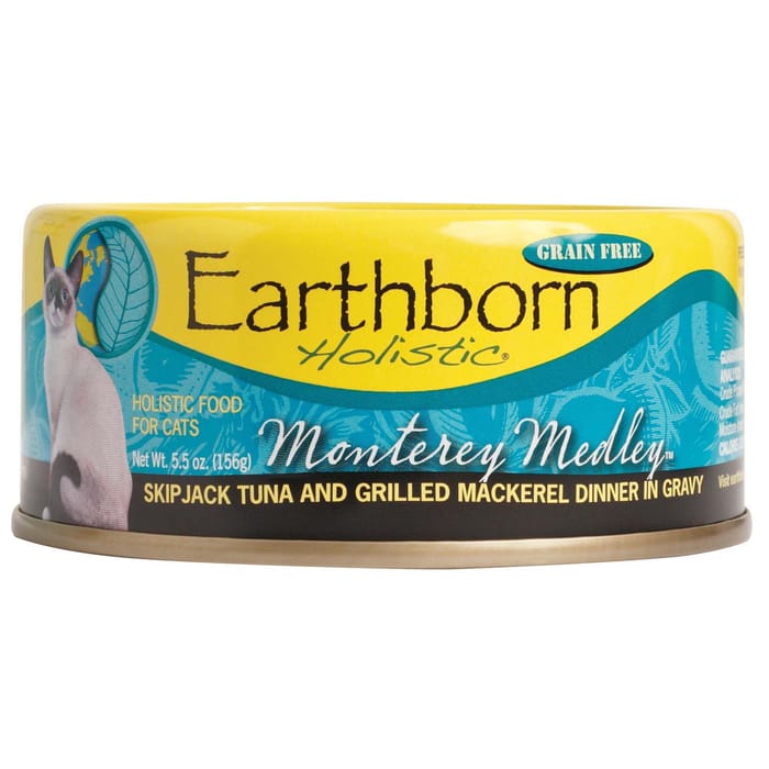 Earthborn Holistic Monterey Medley Grain Free Wet Cat Food 5.5 oz Cans - Case of 24 product detail number 1.0