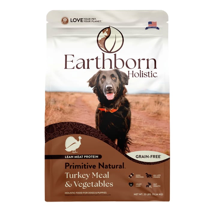 Earthborn Holistic Primitive Natural Grain Free Dry Dog Food 25 lb Bag product detail number 1.0