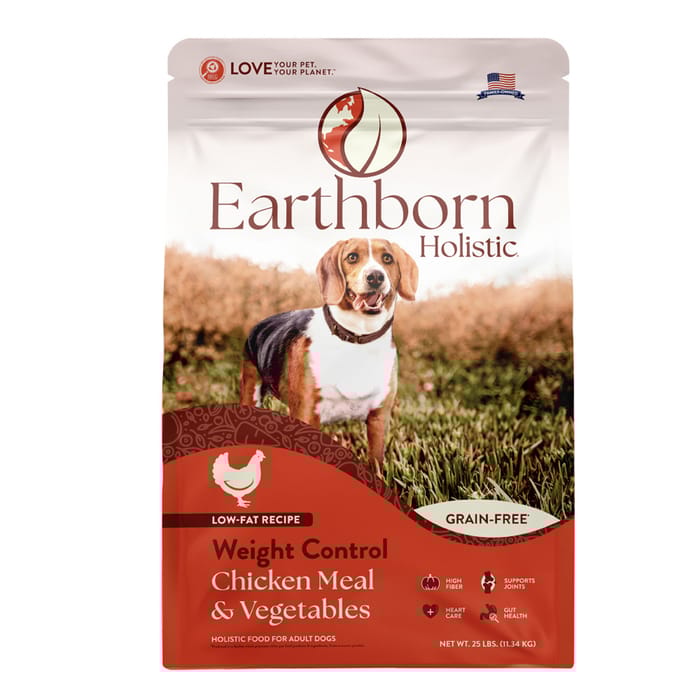 Earthborn Holistic Weight Control Grain Free Dry Dog Food 25 lb Bag product detail number 1.0