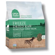 Open Farm Grain Free Homestead Turkey Recipe Freeze Dried Raw Dog Food 22-oz