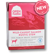 Open Farm Grain Free Wild Caught Salmon Recipe Rustic Stew Wet Dog Food