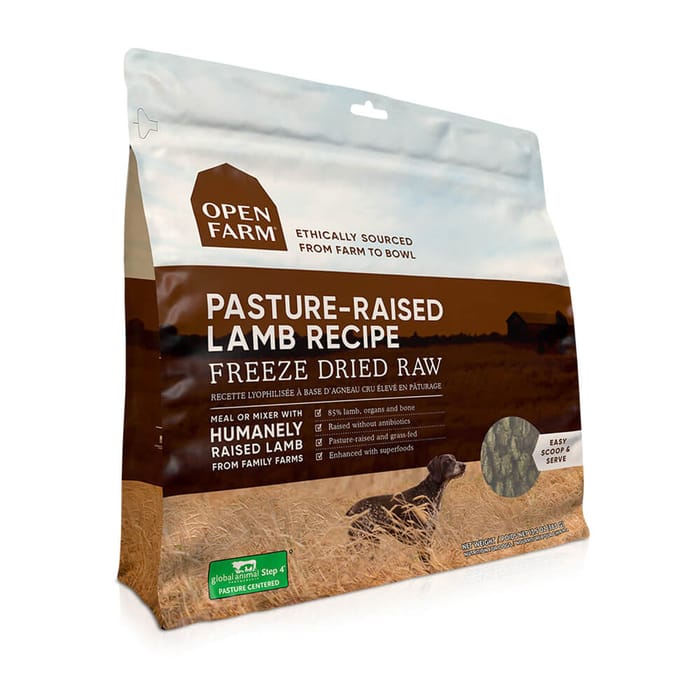 Open Farm Pasture-Raised Lamb Freeze Dried Raw Dog Food 3.5-oz product detail number 1.0