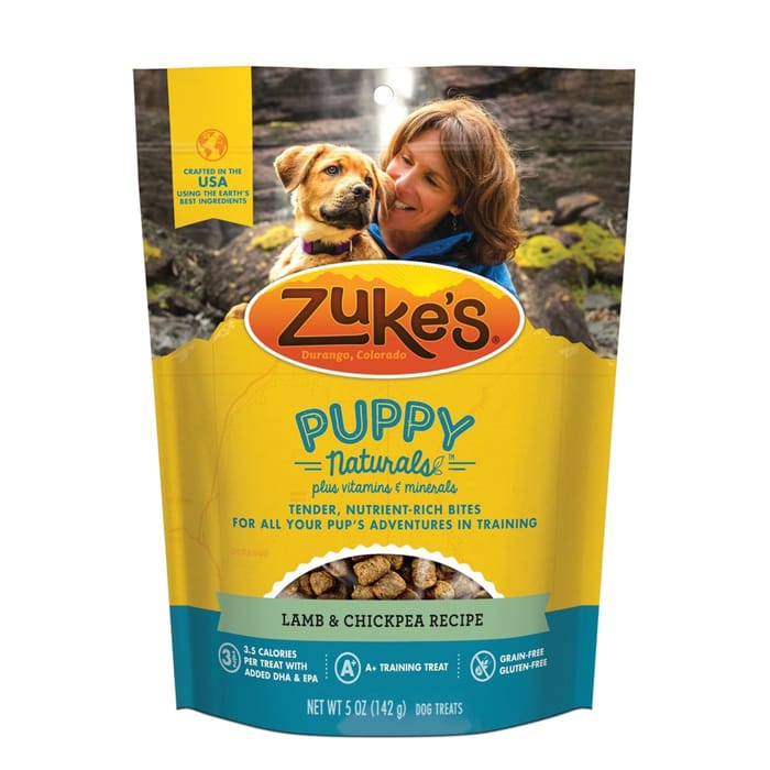 Zuke's Puppy Naturals Lamb & Chickpea Recipe Grain-Free Dog Treats 5oz product detail number 1.0