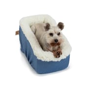 Snoozer Console Pet Car Seat Small Denim Diamond