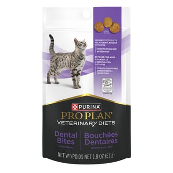 Purina Pro Plan Veterinary Diets Crunchy Bites Cat Treats - 1.8 oz Pouch-product-tile