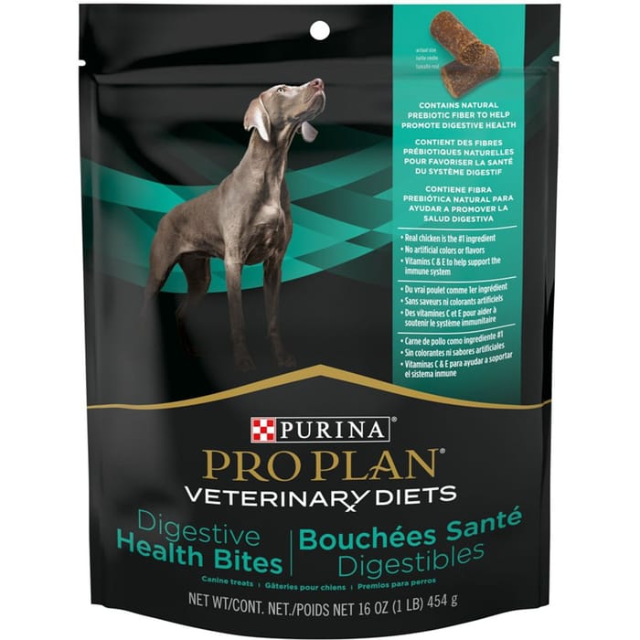 Purina Pro Plan Veterinary Diets Digestive Health Bites Dog Soft & Chewy Treats - 16oz Pouch product detail number 1.0