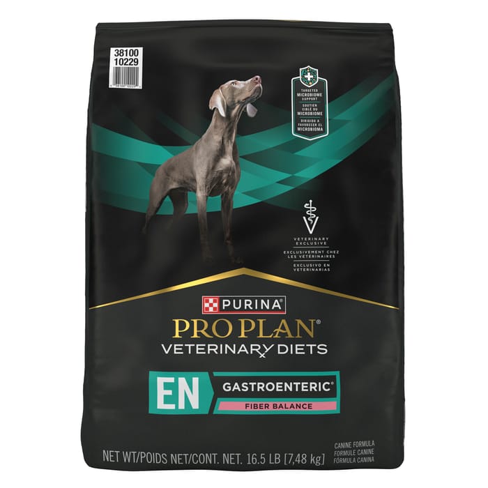 Purina Pro Plan Veterinary Diets EN Gastroenteric Fiber Balance Canine Formula Dry Dog Food - 16.5 lb. Bag product detail number 1.0