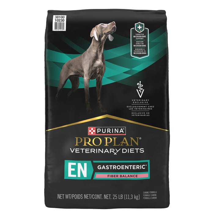 Purina Pro Plan Veterinary Diets EN Gastroenteric Fiber Balance Canine Formula Dry Dog Food - 25 lb. Bag product detail number 1.0