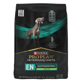 Purina Pro Plan Veterinary Diets EN Gastroenteric Low Fat Canine Formula Dry Dog Food - 16.5 lb. Bag-product-tile