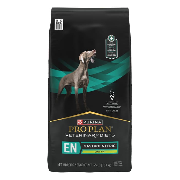 Purina Pro Plan Veterinary Diets EN Gastroenteric Low Fat Canine Formula Dry Dog Food - 25 lb. Bag product detail number 1.0