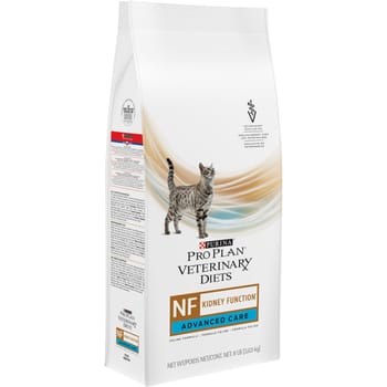 Purina Pro Plan Veterinary Diets NF Kidney Function Advanced Care Feline Formula Adult Dry Cat Food - 8 lb. Bag-product-tile