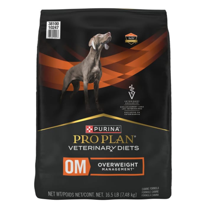 Purina Pro Plan Veterinary Diets OM Overweight Management Canine Formula Dry Dog Food - 16.5 lb Bag product detail number 1.0
