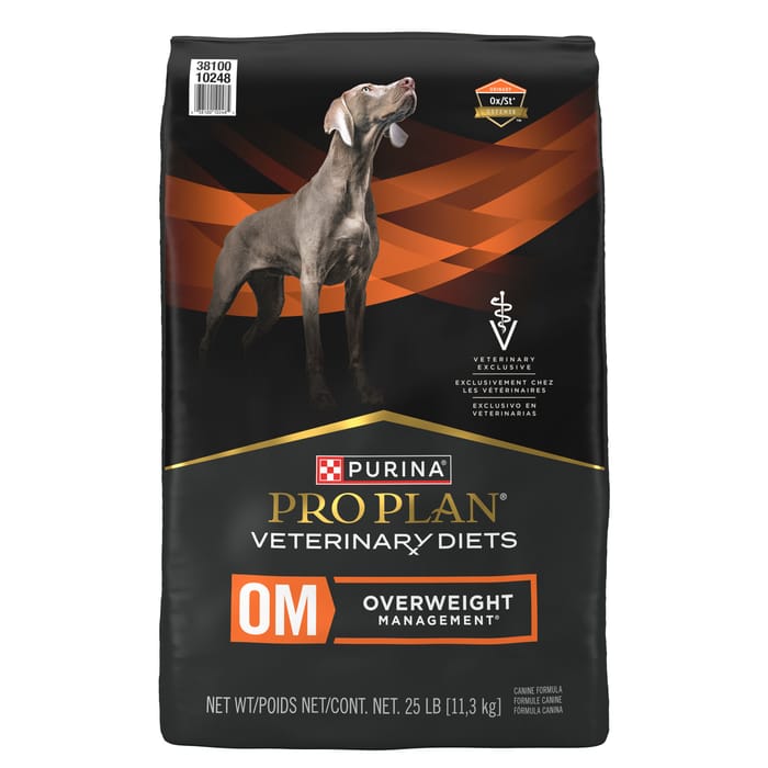 Purina Pro Plan Veterinary Diets OM Overweight Management Canine Formula Dry Dog Food - 25 lb Bag product detail number 1.0