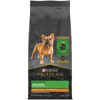 Purina Pro Plan Adult Small Breed Chicken & Rice Formula Dry Dog Food 6 lb Bag-product-tile