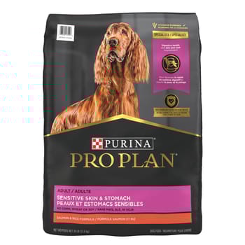 Purina Pro Plan Adult Sensitive Skin & Stomach Salmon & Rice Formula Dry Dog Food - 30 lb Bag-product-tile