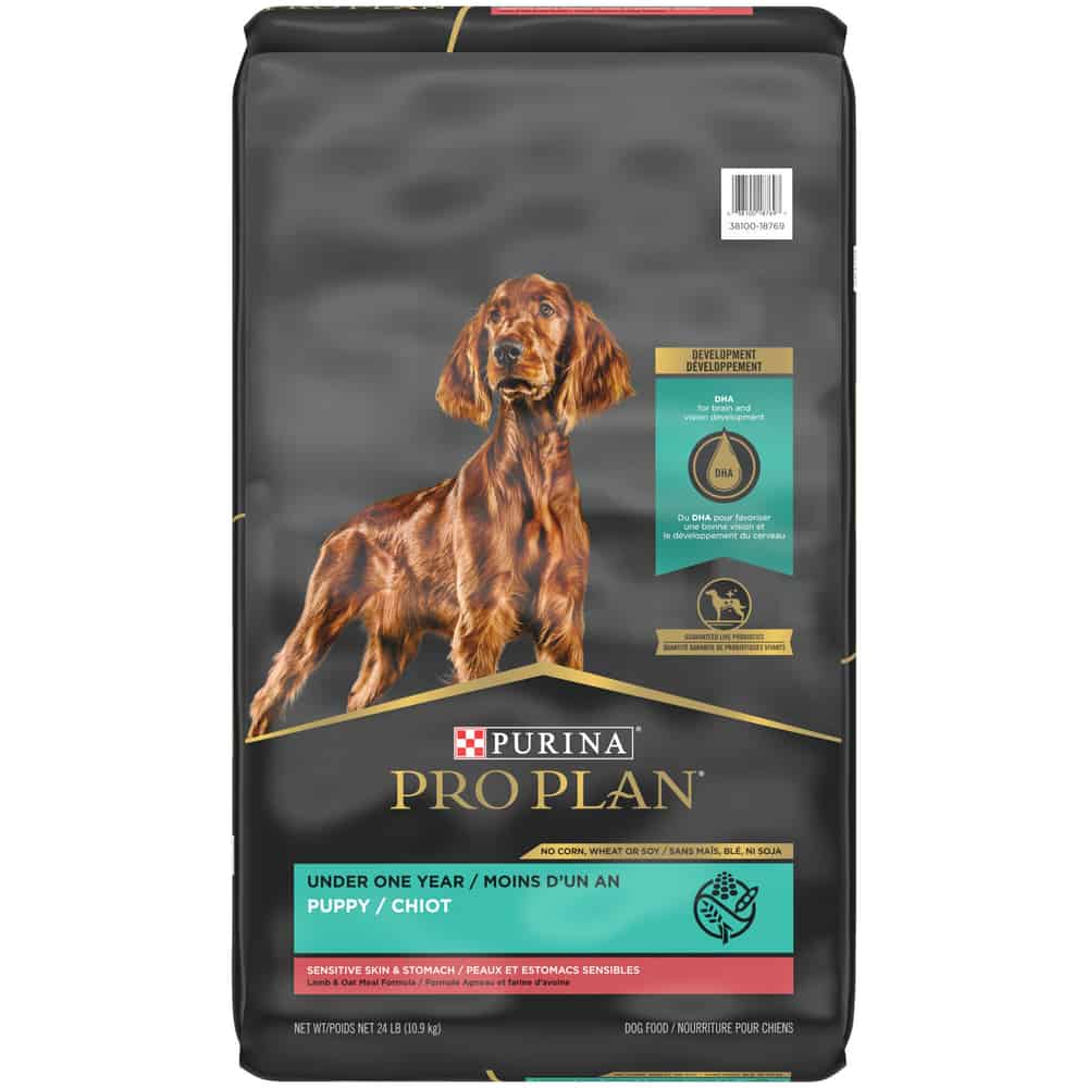 Purina Pro Plan Puppy Sensitive Skin Stomach Lamb Oat Meal