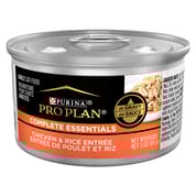 Purina Pro Plan Adult Complete Essentials Chicken & Rice Entree In Gravy Wet Cat Food 3 oz Cans (Case of 24)