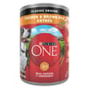 Purina ONE Classic Ground Chicken and Brown Rice Entree Wet Dog Food 13 oz can, case of 12