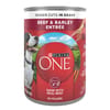 Purina ONE SmartBlend Tender Cuts in Gravy Adult Canned Dog Food Beef & Barley